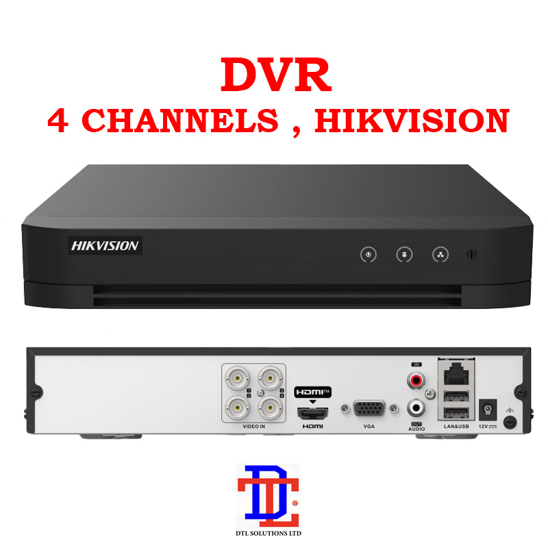 HIKVISION 4Ch DVR 1 HDD SLOT